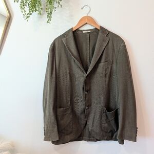 Boglioli K Jacket Wool Sport Coat Size 54 Italian Made